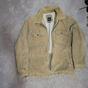 GAP corduroy jacket with sherpa